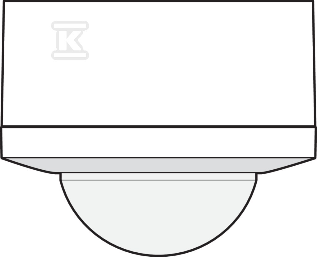 Czujnik ruchu M42HC, 230 V, nadrzędny, - 353-802111